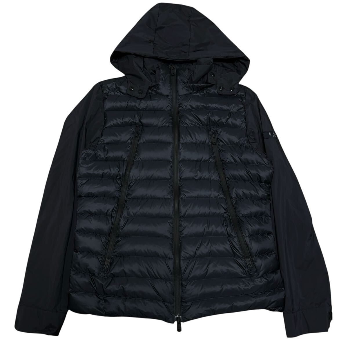 19AW 極 XL TATRAS タトラス フーデッドダウンジャケット 素材切替 