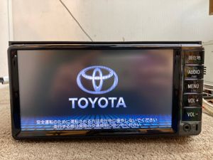☆ 【セキュリティーロック品】トヨタ・ダイハツ純正 メモリーナビ NSCD-W66 ワンセグ 08