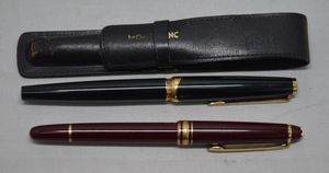 MONTBLANC 万年筆 ワインレッドのYahoo!オークション(旧ヤフオク!)の