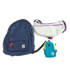 CHUMS チャムス リュック ショルダーバッグ 3点 おまとめ【EAAY2077】