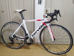 ◆Cervelo S２◆サーベロ完成車　ビックプーリーや楕円チェーンリングなどのカスタムパー