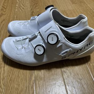 美品　SHIMANO S-PHYRE SH-RC903S シマノ　エスファイア　ホワイト40ワイド　25.2センチ