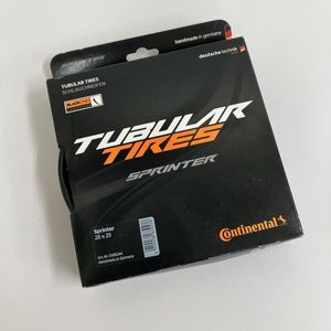 スプリンター 28x25c 1本 未使用 チューブラータイヤ コンチネンタル ブラックチリコンパ