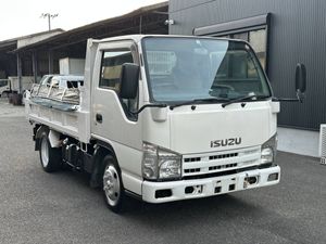 動画有！売り切り！H21年 いすゞ エルフ ELF 2t ダンプ 低床 積載2000kg 2.9L 5速MT ディ