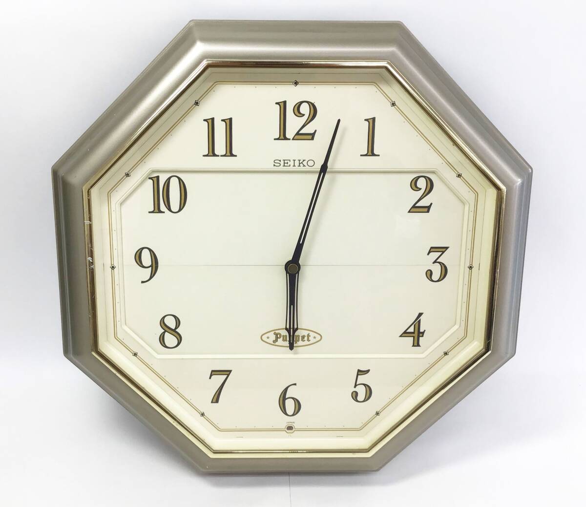 簡易動作OK SEIKO PUPPET RE521S からくり時計 メロディ時計 壁掛け