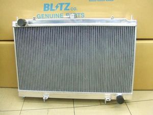 激安更新　送料無料 即納OK BLITZブリッツアルミレーシングラジエター TypeZS　ランエボ5