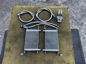 BL5 レガシィB4 BLITZ ブリッツ オイルクーラー コア メッシュホース オイルブロック ☆