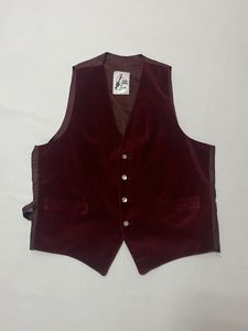 イングランド製 SHORT STORIES OF LONDON ベロア ベスト ジレ ジレベスト