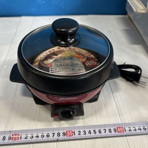 グリル鍋 電気グリル鍋 レッド ホットプレート ミニグリルパン Abitelax APN-16G アビテ