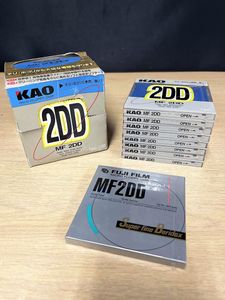【未使用品】 KAO フロッピーディスク MF2DD 8枚/FUJI FILM MF2DD 1枚 まとめ