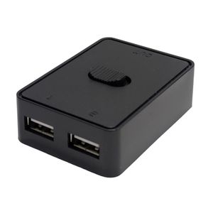 【vaps_4】USB2.0スイッチセレクター USB切替器 双方向 2入力1出力 キーボード マウス ス