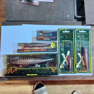 Megabass　メガバス　PMミッドナイトボーン　５個セット！メガドック、ジャイアントDOG-X