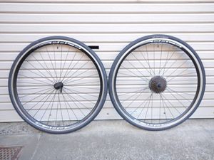 700c 前後ホイール(プレシジョン ジャイアント ビアンキ ルイガノ メリダ トレック ジオ