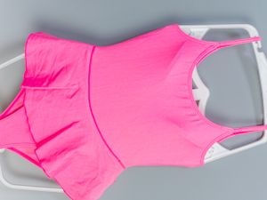 1231*【送料無料】*レオタード*サンシルビア*ピンク*スカート付♪*キャミタイプ*SunSylvi