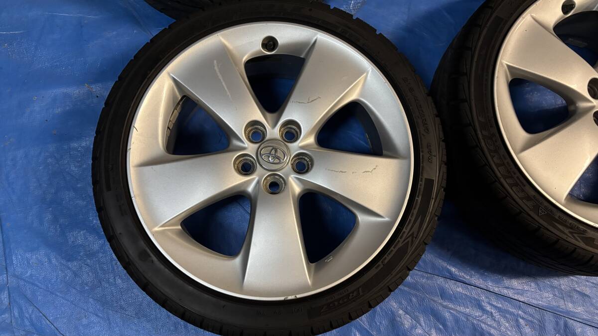 トヨタ 30系 プリウス ツーリング 純正 アルミホイール 17×7J (50) 5H