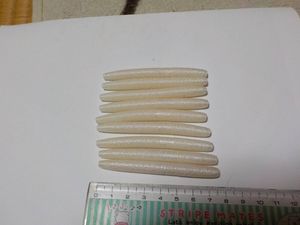 ゲーリーヤマモト 3インチセンコー パールホワイト(9本)