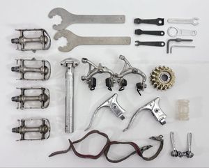 SG-691 シマノ Shimano DURA-ACE 初期型 ブレーキキャリパー 穴あきレバー シートポスト