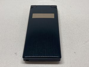美品　WILLCOM　WX12K　KYOCERA　京セラ　Y!mobile　PHS　携帯電話　ガラケー　ネイビー