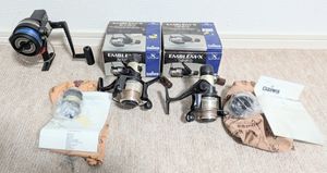 ☆ダイワ Daiwa 飛 TOBI CASTER ST-3000/EMBLEM-X 2050/EMBLEM-X 1550 リール 3点セット