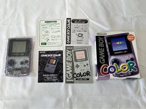 ゲームボーイカラー パープル クリア GAME BOY color 任天堂 Nintendo