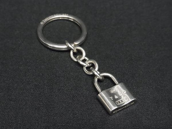 1円 TIFFANY＆Co ティファニー 1837 カデナ SV925 南京錠 キーリング