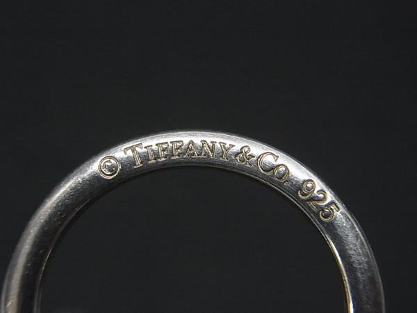 1円 TIFFANY＆Co ティファニー 1837 カデナ SV925 南京錠 キーリング