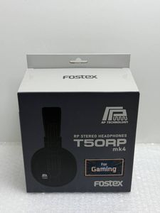使用少・純正別売バランスケーブル付★FOSTEX T50RPmk4g ゲーミング ヘッドホン 有線 フ