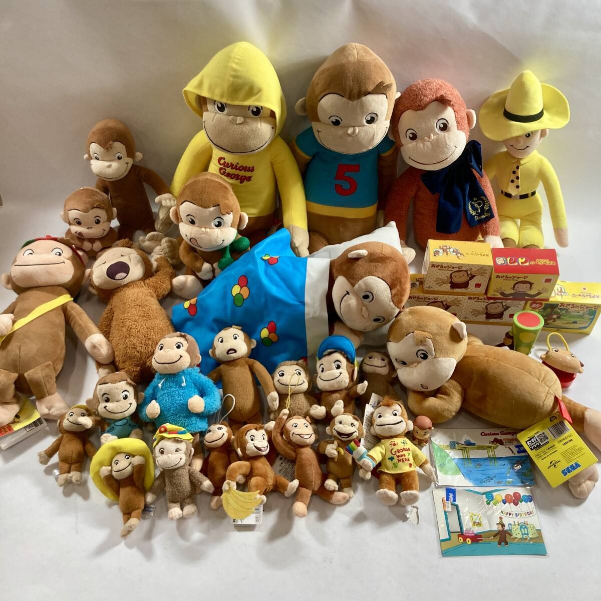 おさるのジョージ ぬいぐるみの値段と価格推移は？｜52件の売買データ