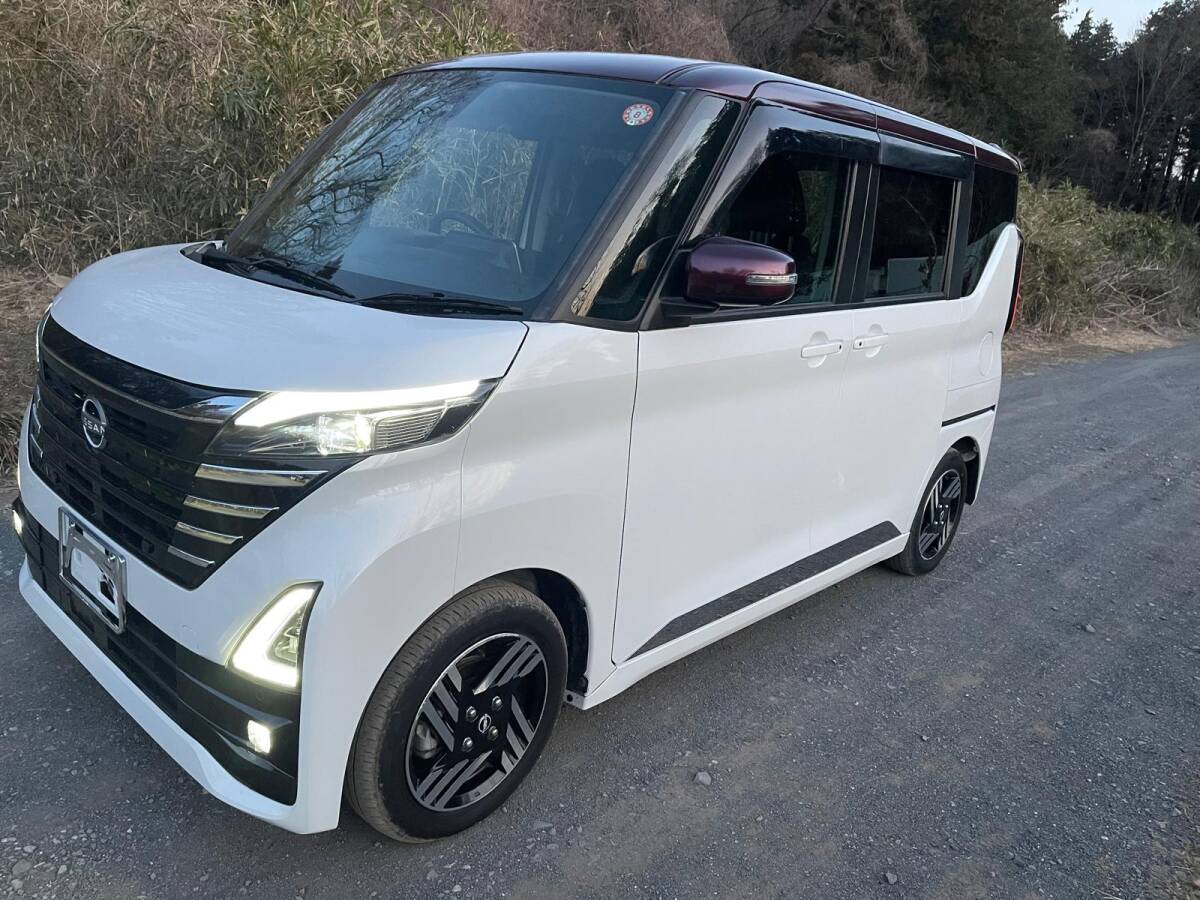 ☆低走行11000km、車検付き2023年式 日産 ルークス！【360ビューカメラ 