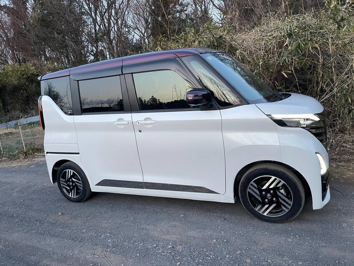 ☆低走行11000km、車検付き2023年式 日産 ルークス！【360ビューカメラ 