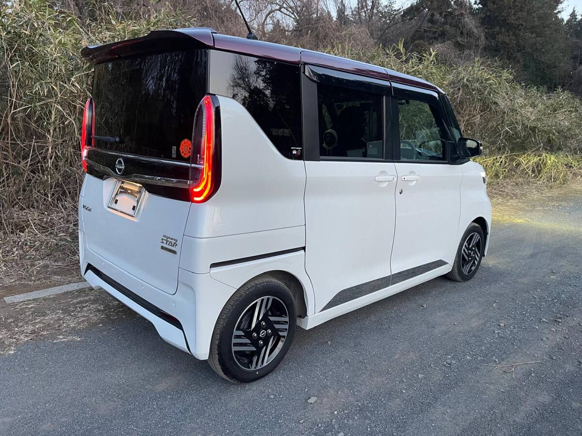 ☆低走行11000km、車検付き2023年式 日産 ルークス！【360ビューカメラ