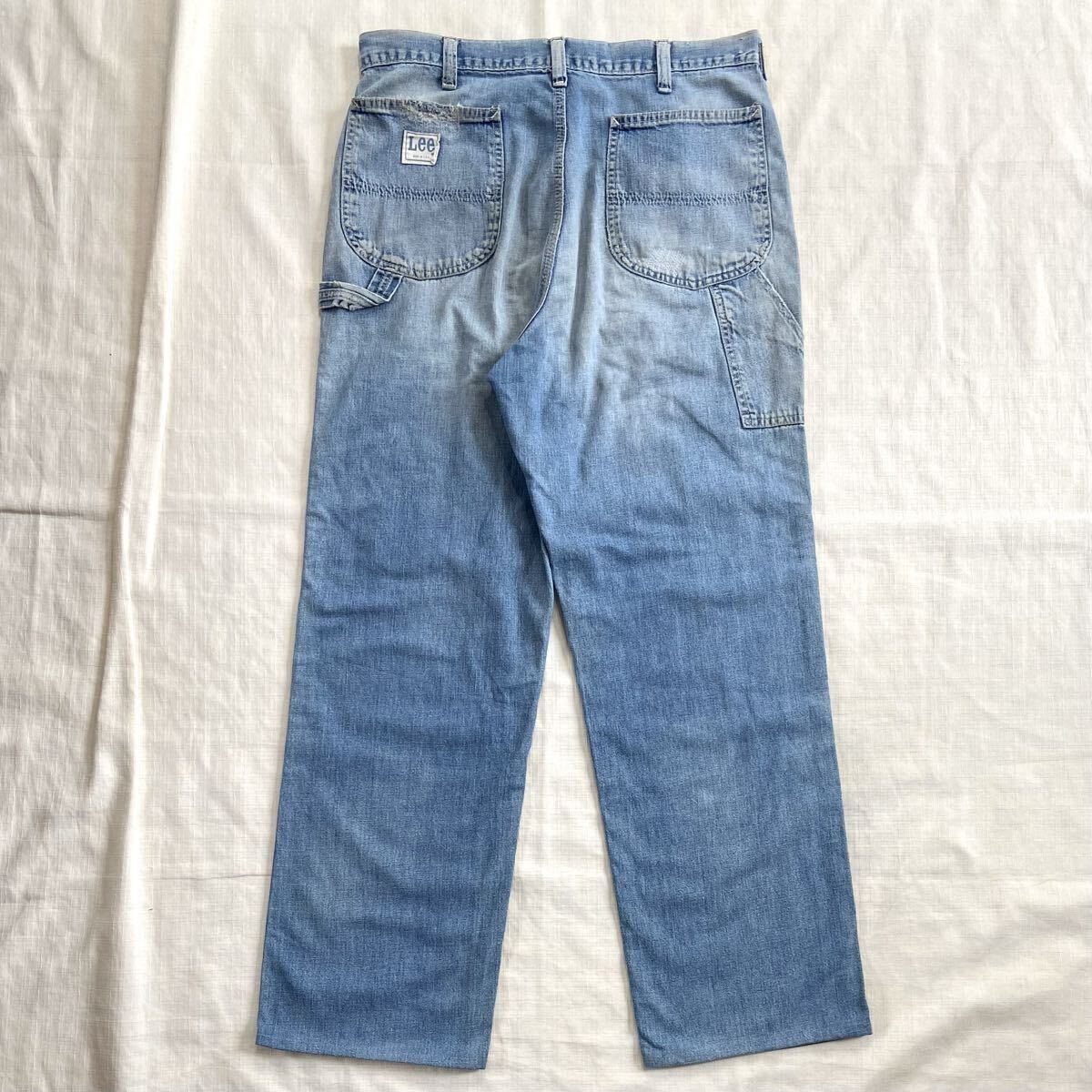 70s ビンテージ Lee ペインターパンツ デニム ワークパンツ W33