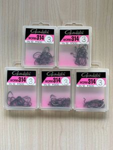 がまかつ ワーム314 #3 12本入×5セット 計60本 新品・未使用 オフセットフック バス釣り