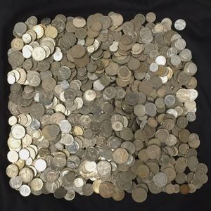 □外国古銭□1ペソ銀貨/フィリピン アメリカ領 1907/1908年 2枚 約
