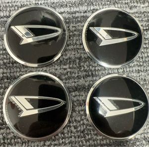 ダイハツ　ホイールセンターキャップステッカー　56mm 4枚　ブラック