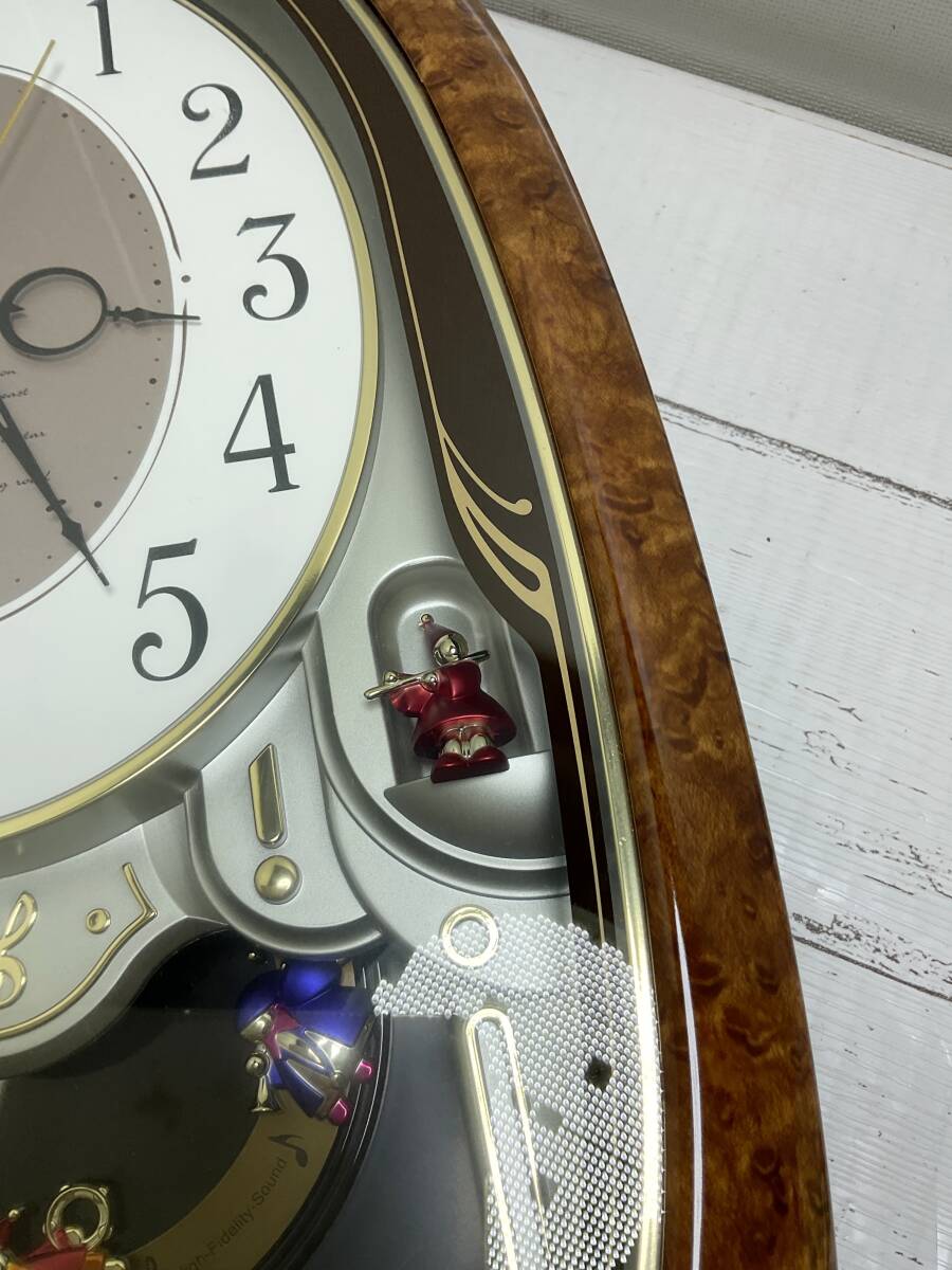 SEIKO セイコー ウェーブシンフォニー 電波時計 からくり時計 AM213B