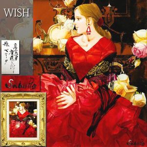 真作絵画斎藤三郎油彩6号グラナダ白衣の舞姫Z176