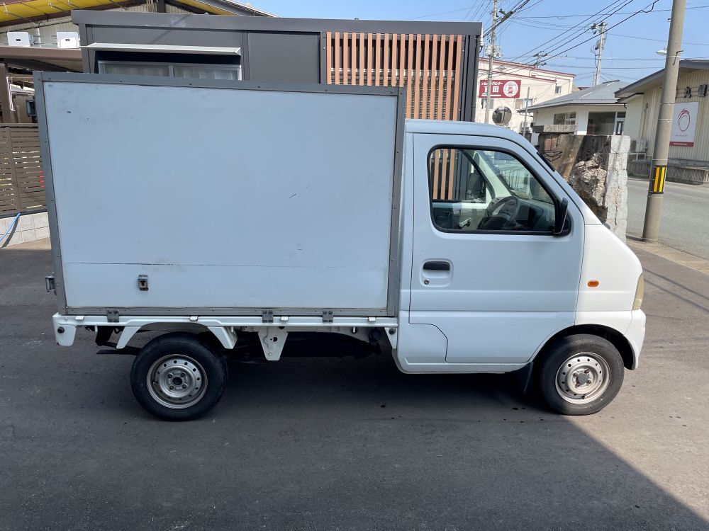 山形発 売り切り！スズキ キャリー 軽 トラック箱付 保冷車 MT5速