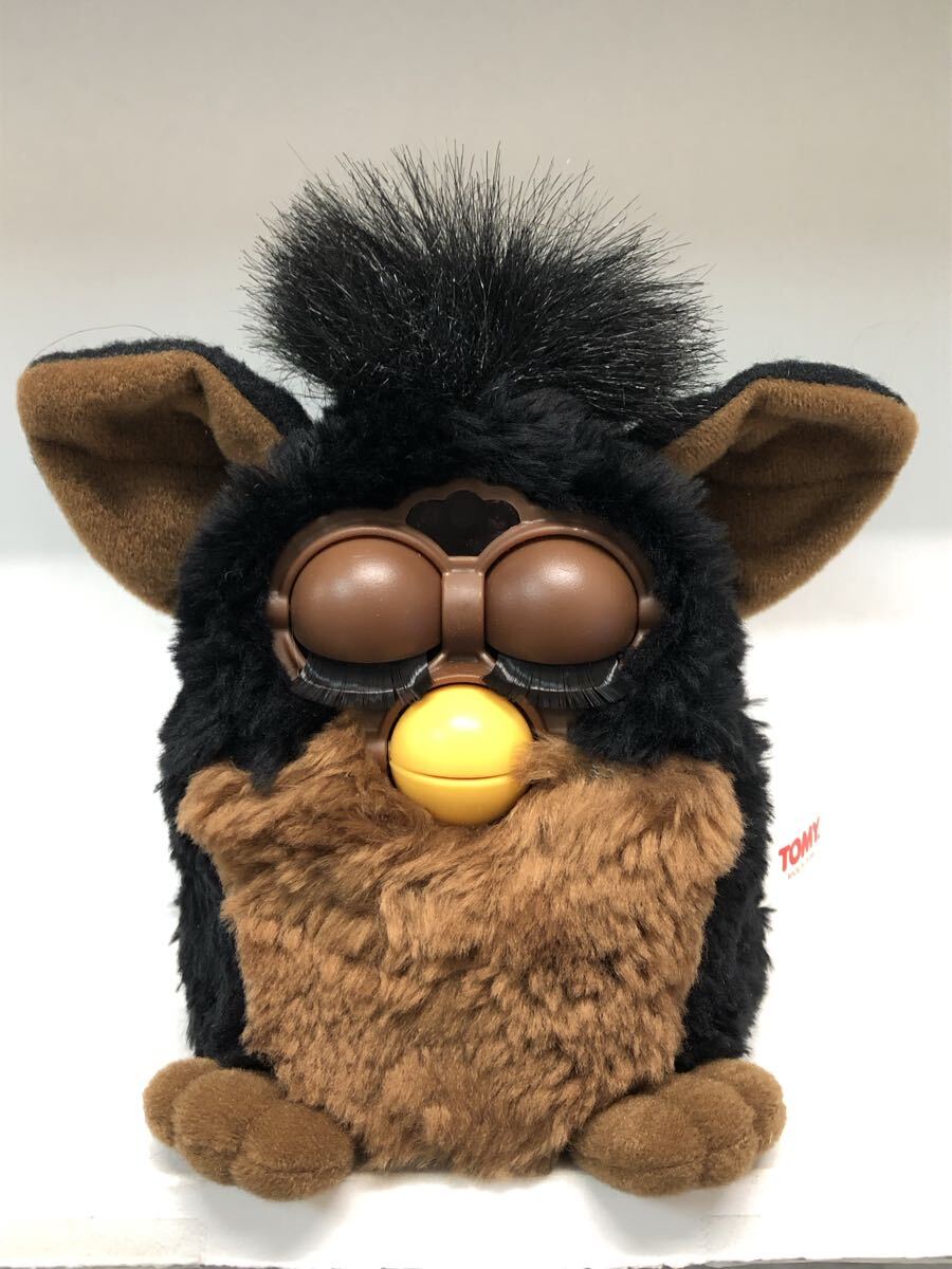 Furby ファービー 初代 日本語版 黒茶 ゴリラ ジャンク 長期保管品