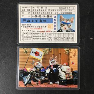 なめ猫免許証の値段と価格推移は？｜25件の売買データからなめ猫免許証