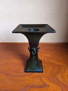 池坊 銅 花器のYahoo!オークション(旧ヤフオク!)の相場・価格を見る