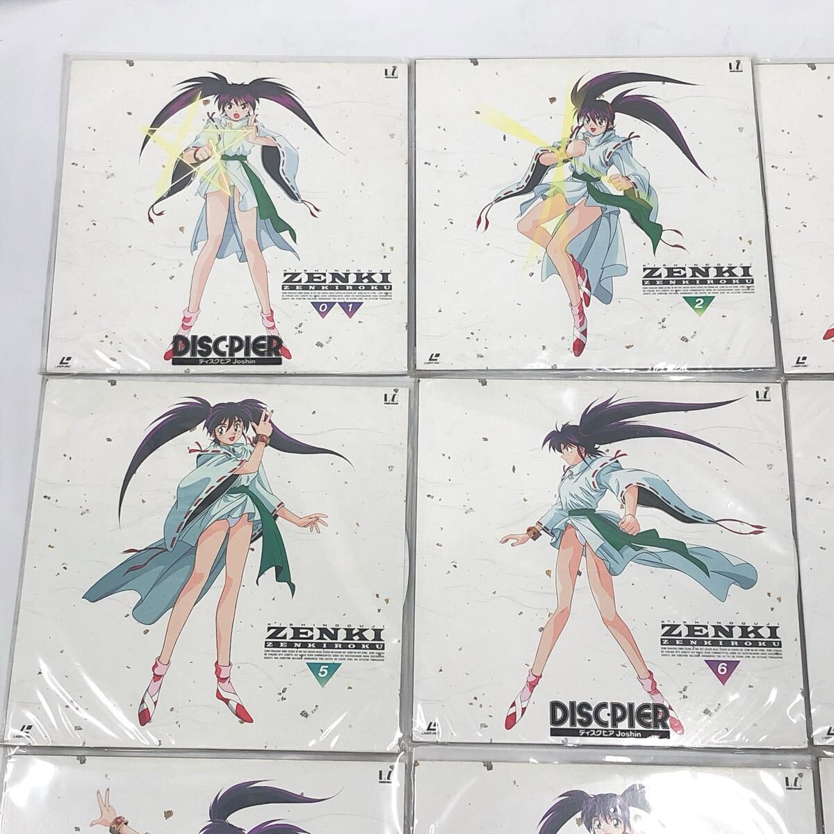 2220221 鬼神童子 ZENKI レーザーディスク LD 全13巻 まとめて アニメ