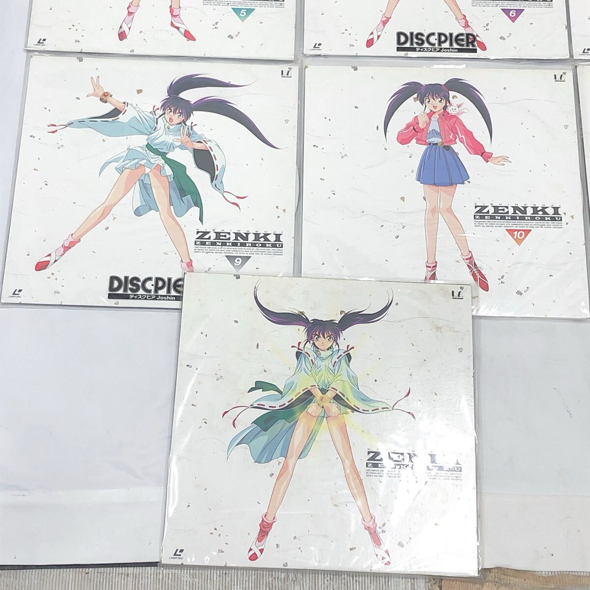 2220221 鬼神童子 ZENKI レーザーディスク LD 全13巻 まとめて アニメ