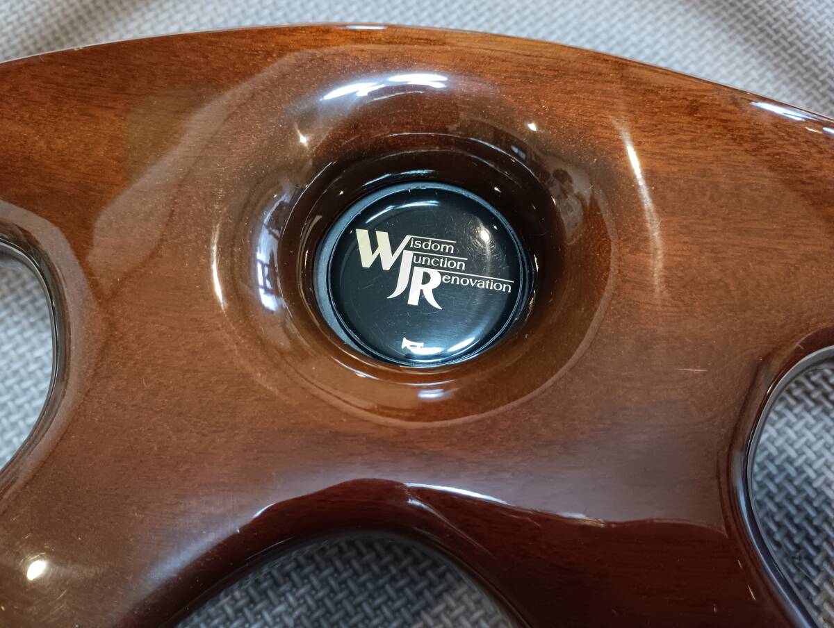 良品！ITALY「IFRA」/イタリア「イフラ」ウッドステアリング/大径37Φ