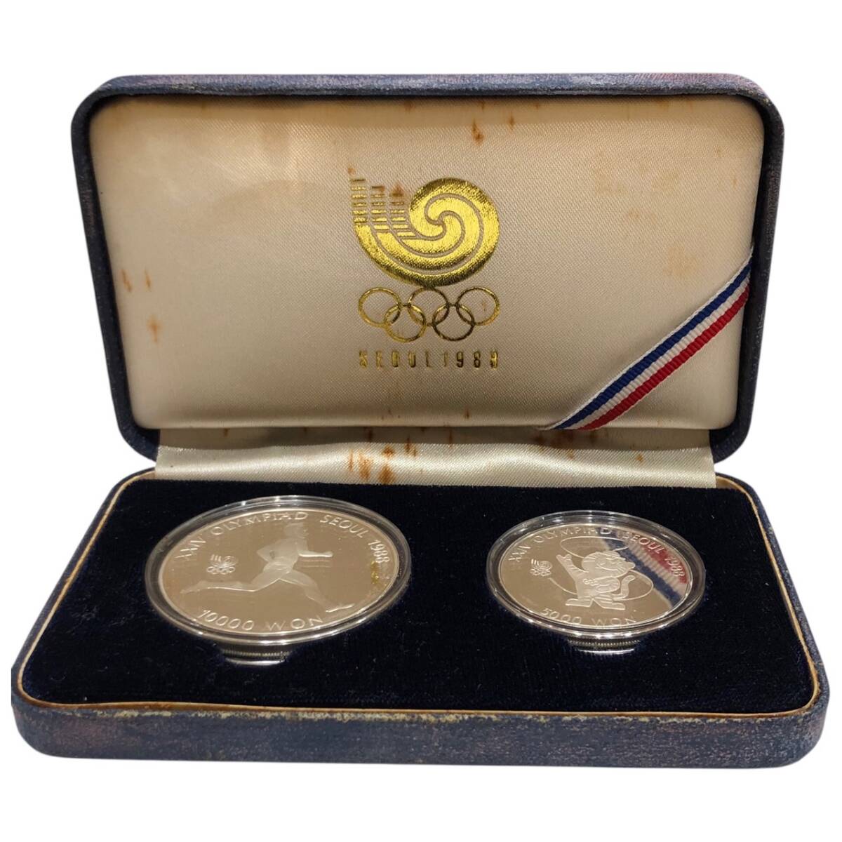 1988年 ソウル オリンピック 記念硬貨 10000ウォン 5000ウォン 2枚