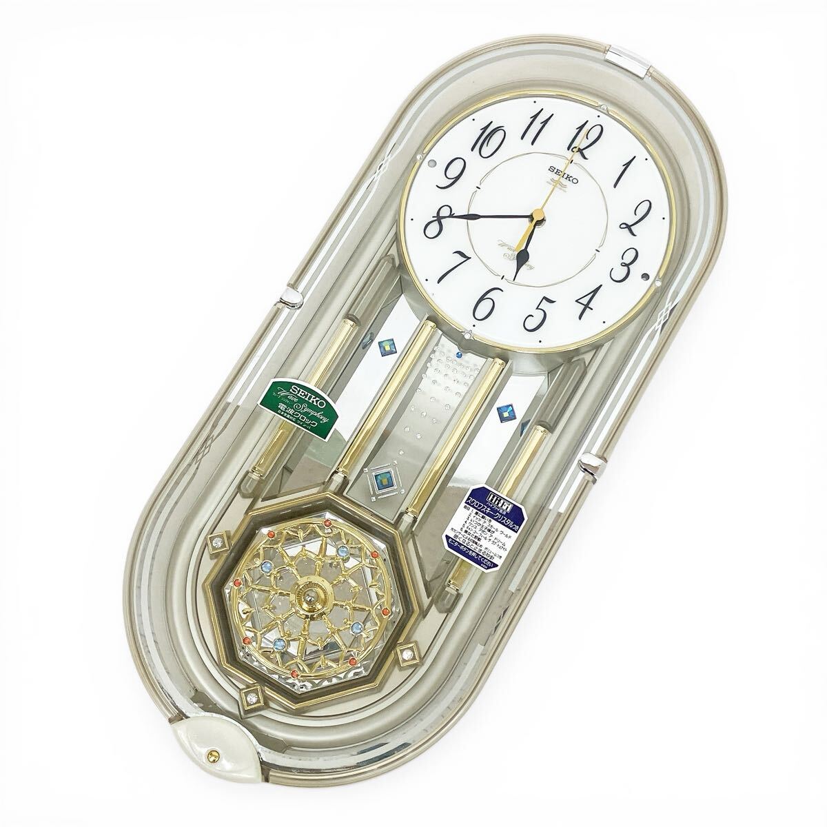 SEIKO セイコー ウェーブシンフォニー 電波からくり掛け時計 AM227S