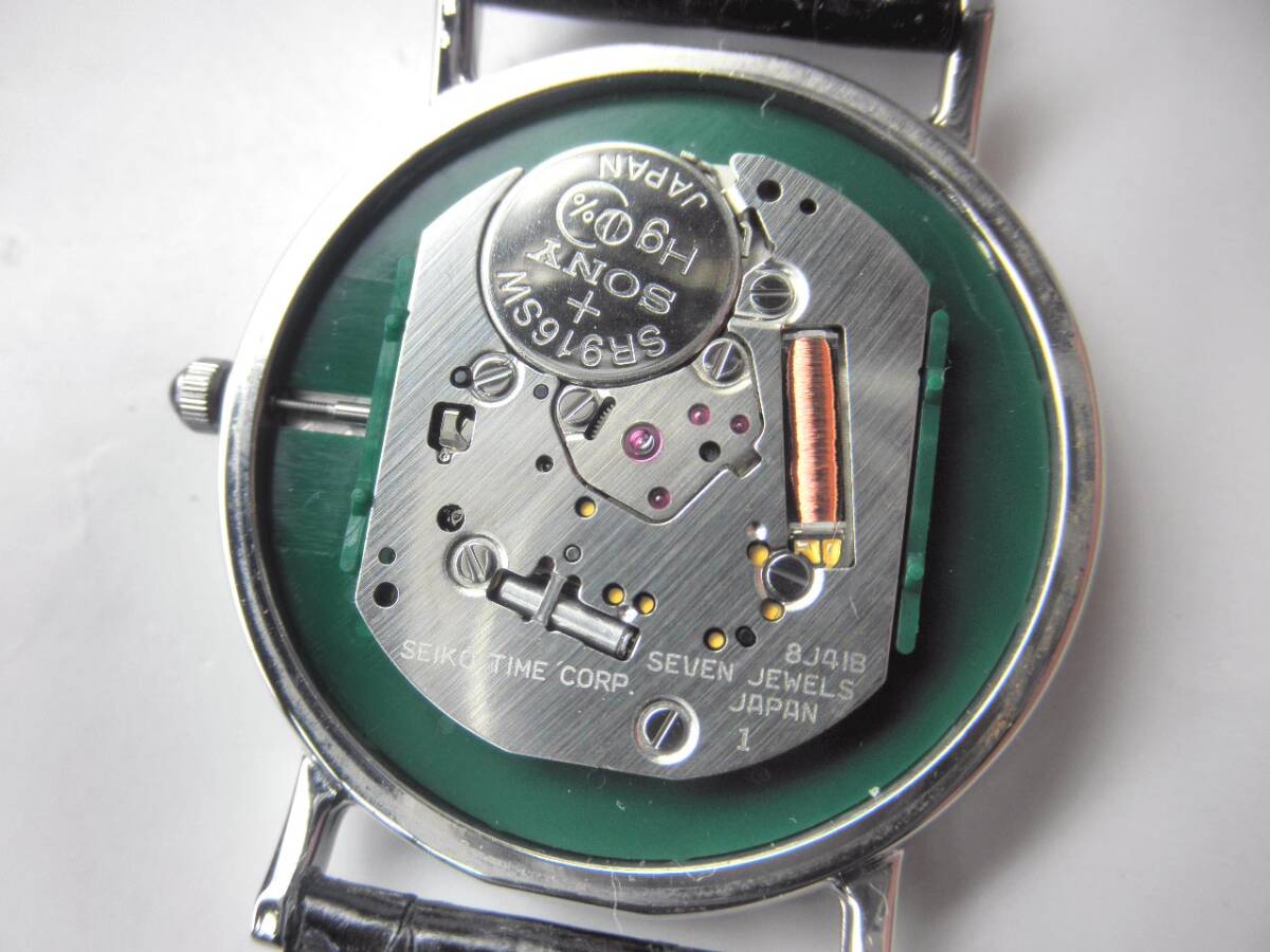 SEIKO【DOLCE】8J41-0AC0/クォーツ式/Cal.8J41B/メンズ/ステンレス