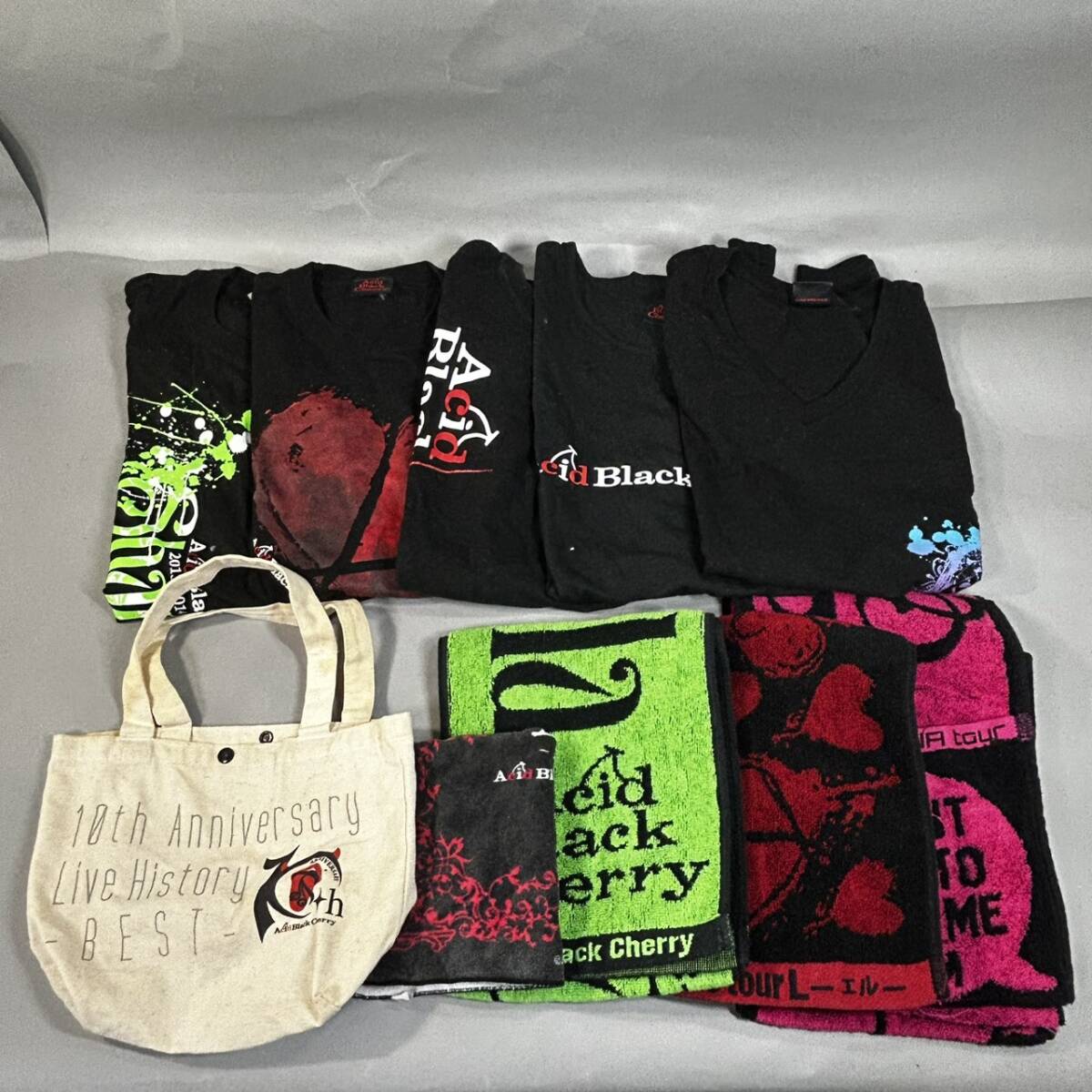 S883 Acid Black Cherry グッズ バッグ タオル Tシャツ 等 まとめて