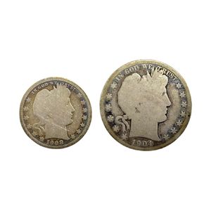 25セント銀貨の値段と価格推移は？｜37件の売買データから25セント銀貨