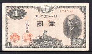 二宮尊徳1円札の値段と価格推移は？｜3件の売買データから二宮尊徳1円